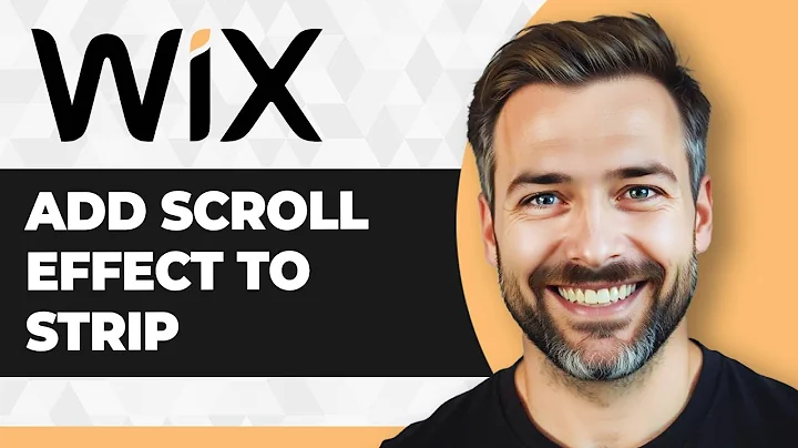 How to Add Scroll Effect to Strip in Wix (Step By Step) (2025 Guide)