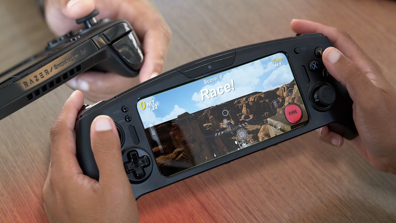 Video till Qualcomm och Razer visar upp bärbar gamingtjofräs