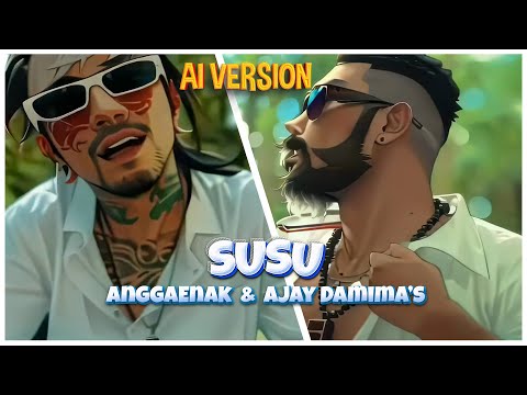 AnggaEnak feat. Ajay Damima's - Susu (Prod. by Rapper Kampung) [ A.I Music Video ]