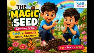The Magic Seed 🌱 | Fun Story for Kids | Rahit & Aansh | Kids Moral Story | Learn & Grow