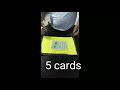 Card trick 5 cards monte #shorts