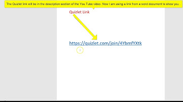 How to access Quizlet ( Tutorial)