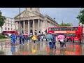 Central London Sunshine after the Rain 🌦 Summer London Walk [4K HDR]