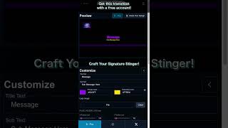 Neon Glitch Transition | Upgrade Your Stream Setup #Shorts
