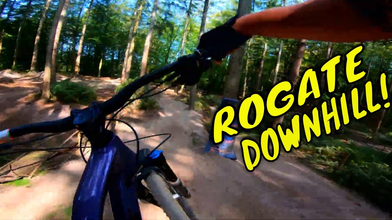 Riding Rogate's CRAZY Downhill MTB Trails From Top To Bottom!