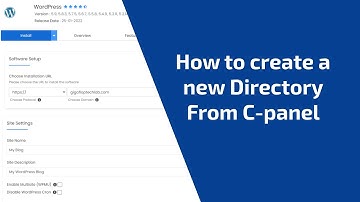 How to create a new directory on C-panel #cpanal