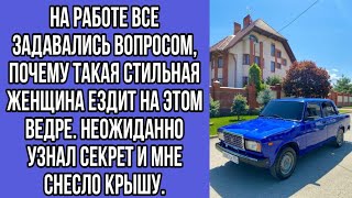 на работе все задавались вопросом, почему такая стильная женщина ездит на этом ведре.