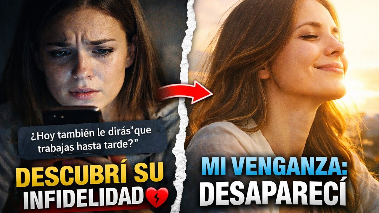 Descubrí que mi esposo me engañaba… y mi silencio fue la peor venganza que nunca imaginó