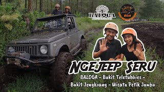 NGEJEEP SERU dari BALOGA ke Bukit Jengkoang Kota Batu