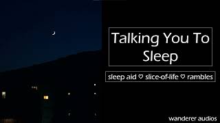 ASMR: Girlfriend Helps You Get To Sleep [Sleep Aid] [Slice-Of-Life] [Rambles] [F4A]