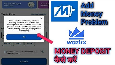 Mobikwik से money add nahi ho raha कैसे करें||Wazirx पर आया भूचाल||Crypto market में गिरावट kyun aai