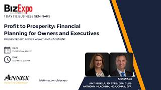 BizExpo 2026 | Strategy Seminar | Profit to Prosperity: Financial Planning for Owners and Executives
