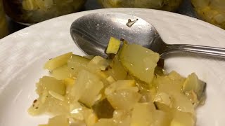 Summer Squash relish canning recipe- Massive Harvest Summer Squash 101