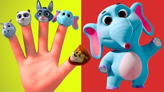 Wild Animal Finger Family | Learn Wild Animals With Finger Family Collection | Videogyan 3D Rhymes
