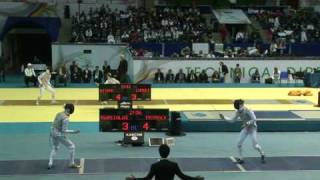 20100407 mf chm Baku 16 blue MASSIALAS Alexander USA 15 vs PRYMACK Anthony CAN 14 sd No