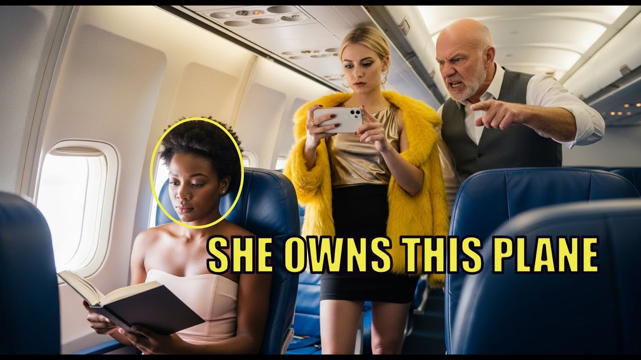 PILOT TELLS BLACK WOMAN TO CHANGE SEATS — NOT KNOWING SHE OWNS THE ENTIRE PLANE