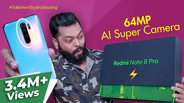 Redmi Note 8 Pro Unboxing & First Impressions ⚡⚡⚡ Flagship Performance In Mid-Range!!