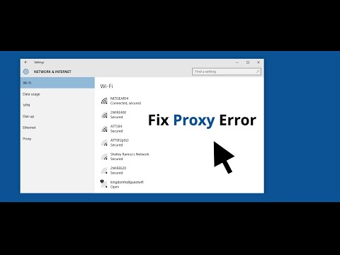 Video: Hvordan Logge Ut Via En Proxy