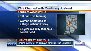 Woman shot, killed husband and waited the weekend before calling police