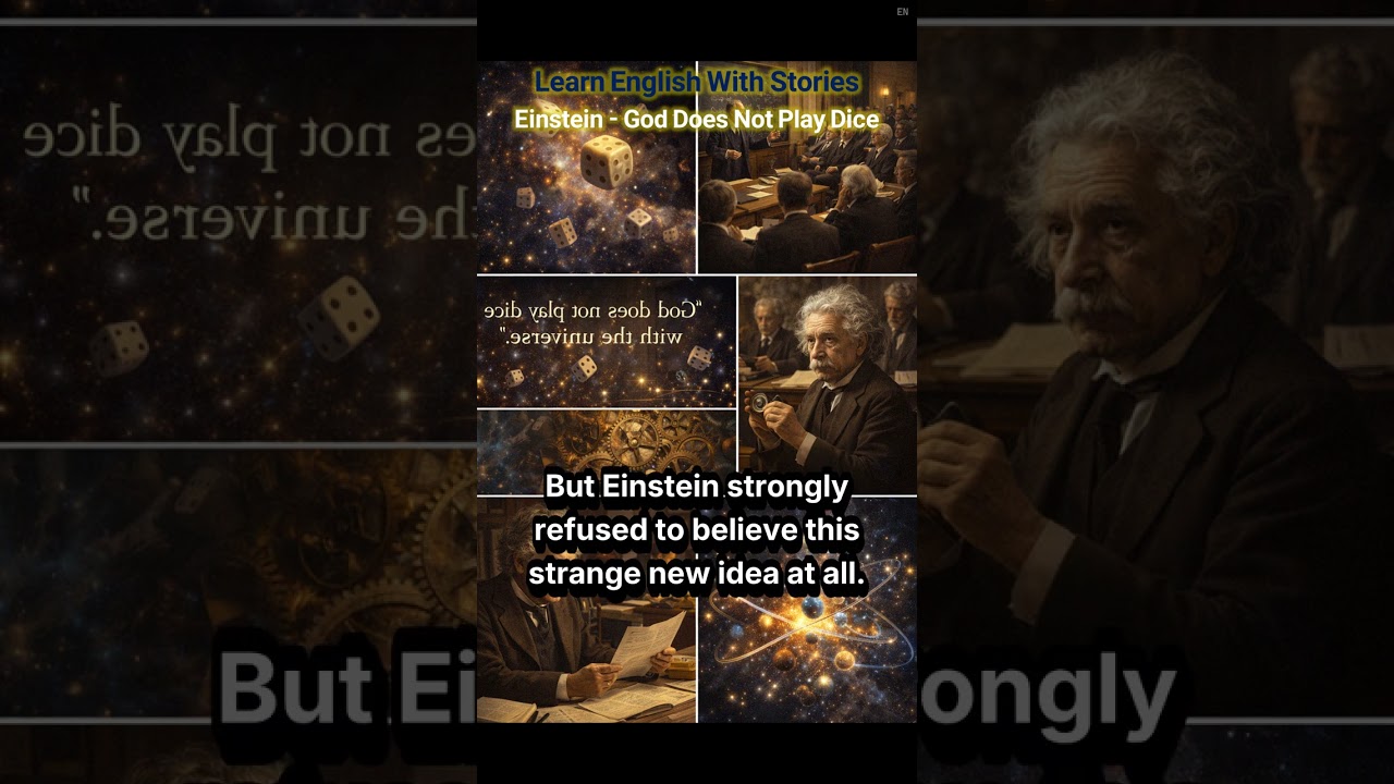 Einstein - God Does Not Play Dice | Learn English with World Stories📖