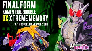 DX Xtreme Memory Kamen Rider Double 変身ベルトver.20th Double Driver Demo 仮面ライダーWダブル 変身ガイア鳥 エクストリームメモリ