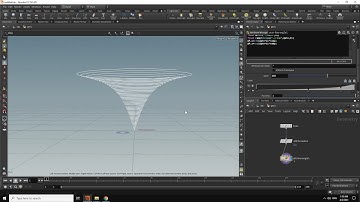 Spiral with Houdini vex