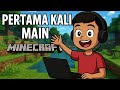 Pertama Kali Main Minecraft di Komputer – Deg-degan Tapi Seru Banget! | Minecraft