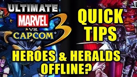 UMVC3 Quick Tips: Offline Heroes & Heralds