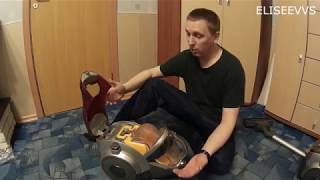 Видео циклонный пылесос LG kompressor (автор: на личном опыте.)