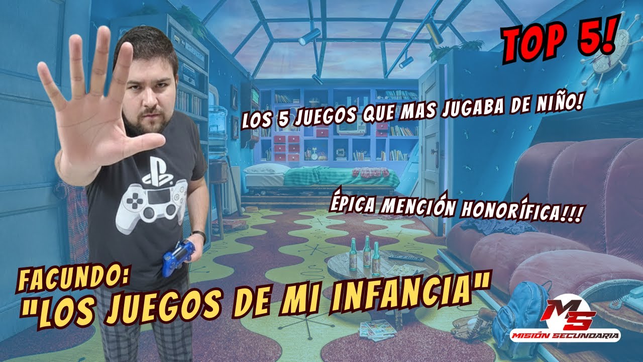🔥 TOP 5 JUEGOS de mi INFANCIA que me marcaron para siempre 🎮❤️Facundo  | Nostalgia Gamer