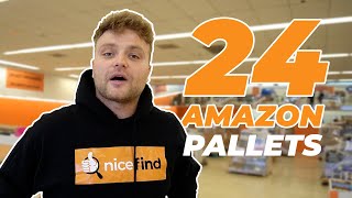 24 AMAZON Truckload Pallets RETURNS & UNBOXING VLOG#003