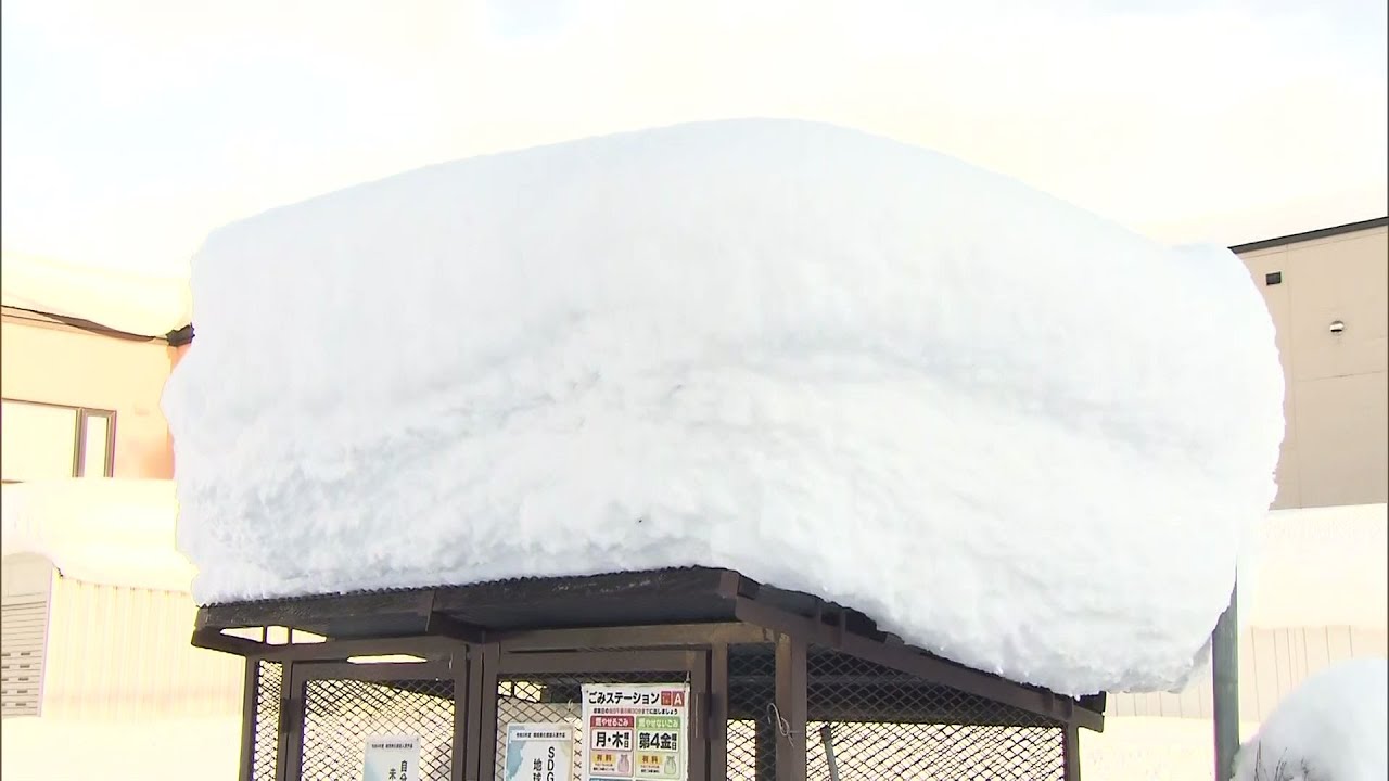 豪雪】“121センチ” 今シーズン最大積雪… 北海道・岩見沢市 「いつも2