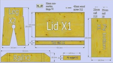 Presenting your sketchup drawings: Exploded drawing