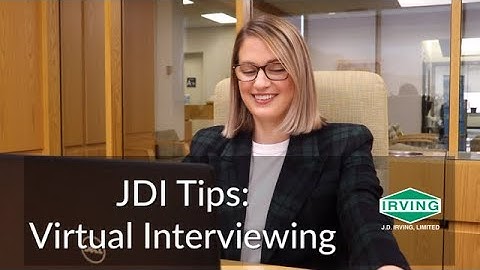 JDI Tips: Virtual Interviewing