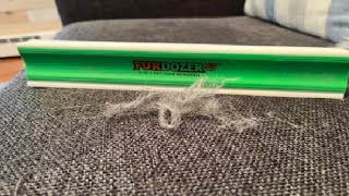 FurDozer X3 3 in 1 Pet Hair Remover & Auto Detailer Review, Works GREAT and non damaging to cushions