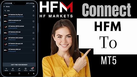 How To Connect HFM To MT5 | Connect HFM Account To MT5