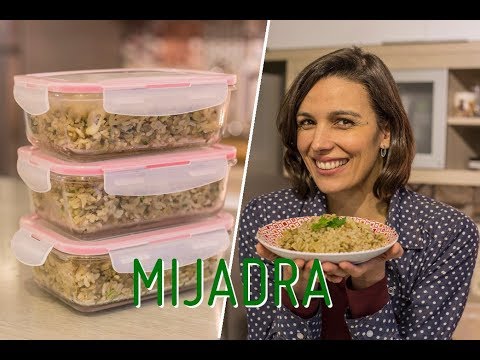 MIJADRA: arroz e lentilha na mesma receita