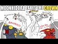 Godzilla KOTM| Moonhidora Vs. Godzilla and Muscle Mothra! (Godzilla Comic Dub)