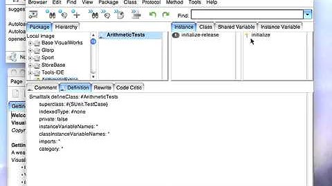 Tutorial: VisualWorks Basic Introduction - Extending a Class, Part 3