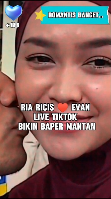 Ria Ricis ♥️ Evan Live Tiktok Bikin Baper Mantan #riaricistrterbaru #livetiktok #shorts