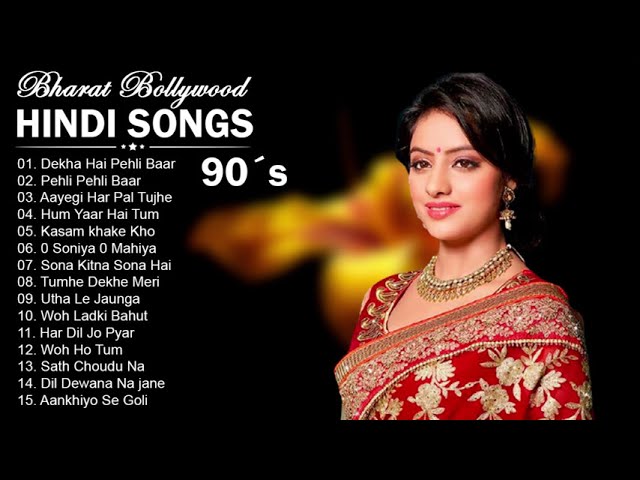 Bollywood 90's Love Songs | Hindi Romantic Melodies SOngs -- Kumar sanu Alka yagnik Udit narayan class=