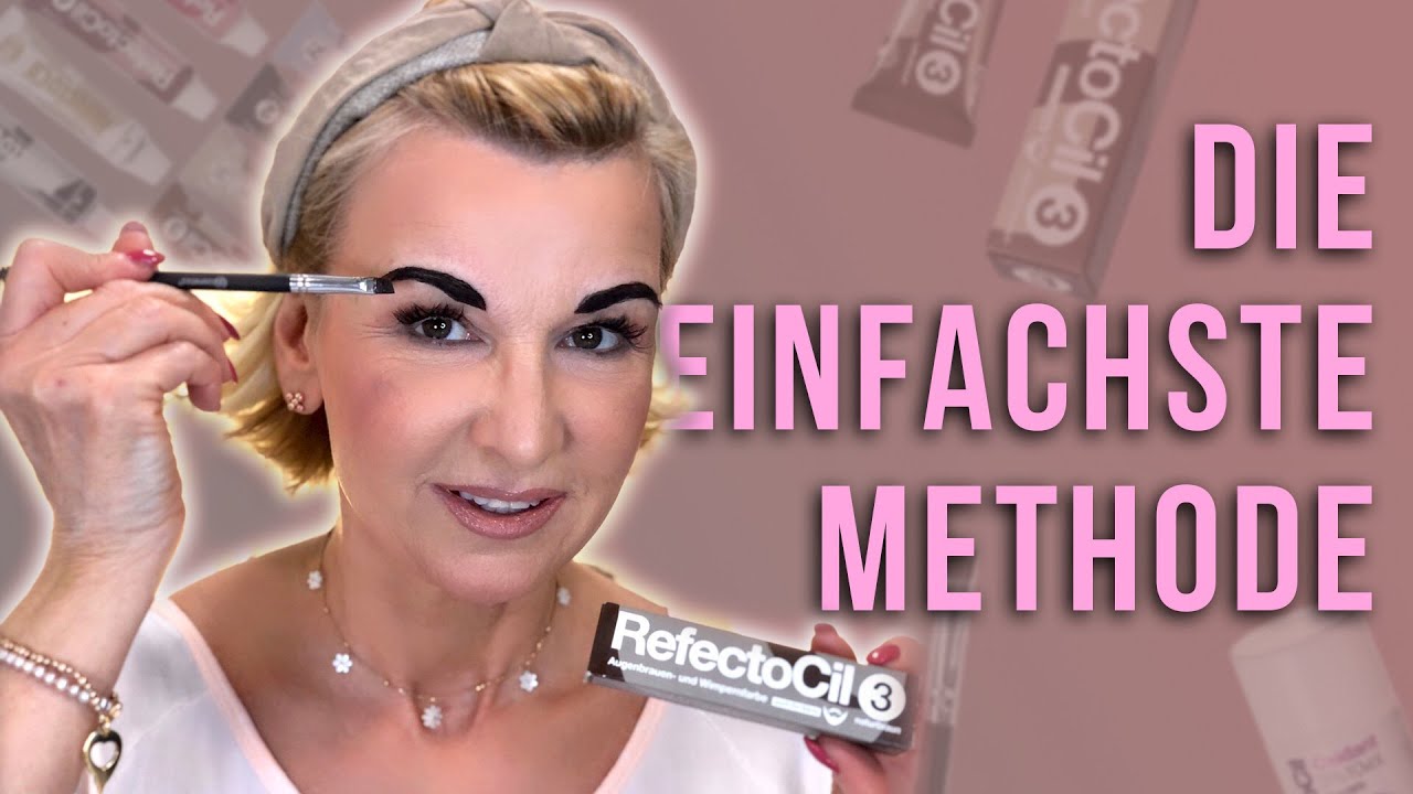 Augenbrauen färben für Anfänger - von Expertin erklärt