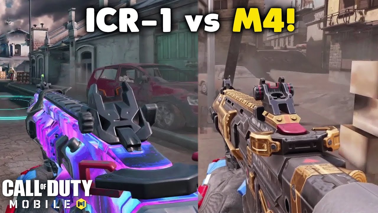 Icr 1 Vs M4 Which Is Better Call Of Duty Mobile Versus 3 Youtube