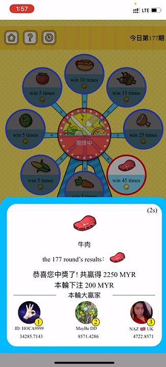 Bigo game:Today's 4 rounds won 3850 MYR.  Contact me for bonus credits. #games #greedy #bigo