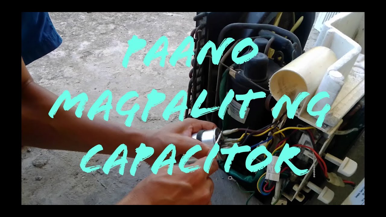 HOW TO REPLACE CAPACITOR IN ALTERNATIVE WAY YouTube