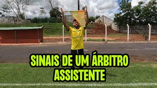 SINAIS DE UM ÁRBITRO ASSISTENTE DE FUTEBOL screenshot 5