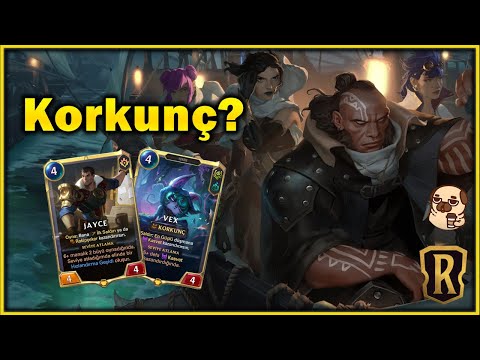 Korkunç???  Jayce ve Vex  Destesi  | Legends Of Runeterra (LoR)(Standart)