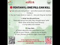 Fentanyl: One pill can kill