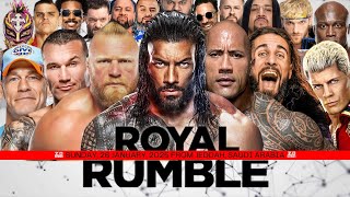 WWE Men's Royal Rumble 2025 - Wild Entrants Predictions