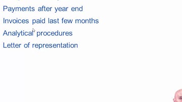 ACCA F8 The Audit of Accruals and Prepayments